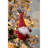 5.7X3x13.8"H Fabric Gnome Table Sitter, 2 Pack