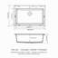 Quartz Kitchen Sink - 33X22" Black Granite Composite Drop In Kitchen Sink