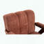 Méridienne en chenille nuage - Structure en bois massif - Rouge rouille-722239211-722239222