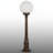 Vintage Globe Outdoor Floor Lamp