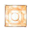 Luminaire suspendu rectangulaire 1 lumière