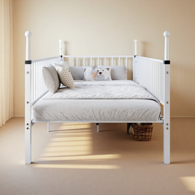 Lit superposé en métal, adapté aux enfants, aux adolescents et aux adultes, robuste et durable, sans matelas à ressorts, convient aux dortoirs et aux chambres à coucher