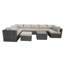 Fitzgibbons 9 Seater Rattan Sofa Set