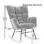 Chaise berçante capitonnée Kenlie-609337504