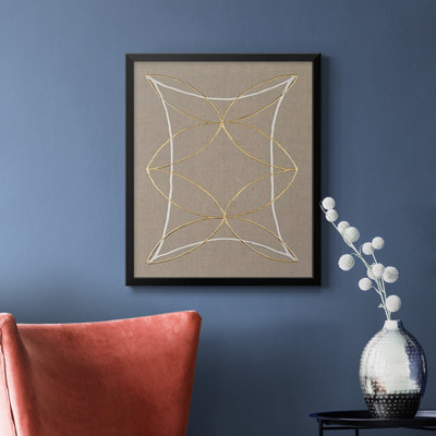 Toile encadrée de qualité supérieure Hyperbola II - prête à être accrochée