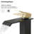Single Hole Faucet Single-handle Bathroom Faucet with Drain Assembly-97742747