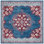 Tapis oriental bourgogne / ivoire Barcus