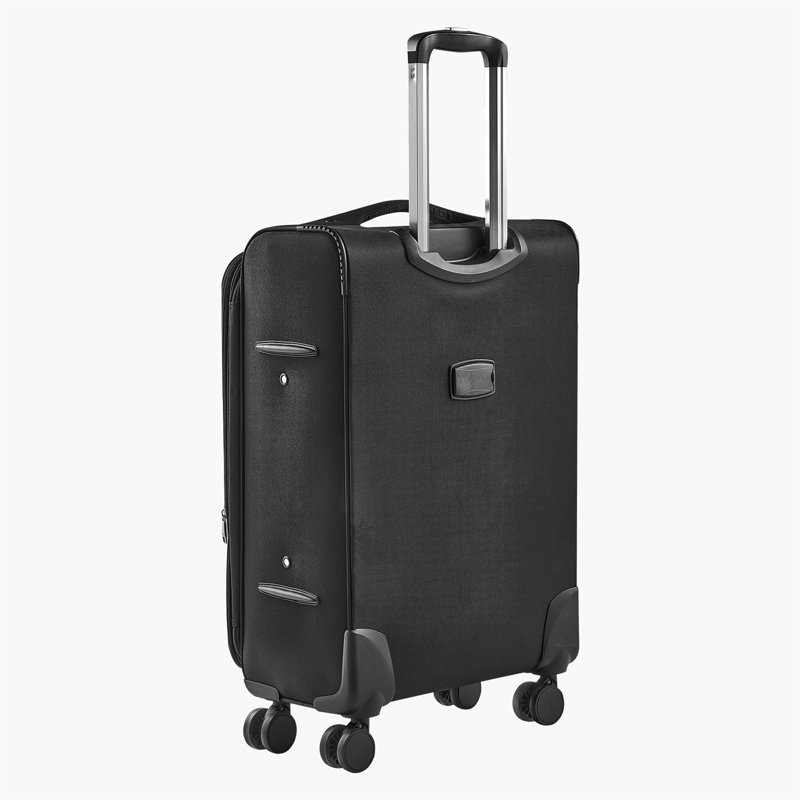 Valise à carreaux extensible 24 pouces avec roulettes Softside