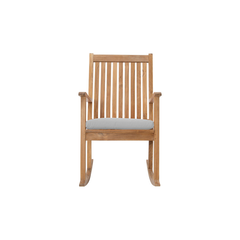 Huntington Solid Wood Rocking Chair, Natural