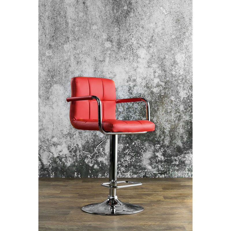 Tabouret Luff, Rouge