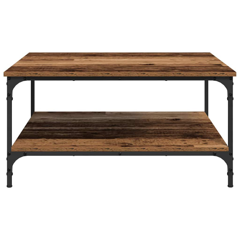 Coffee Table with Storage, Old Wood