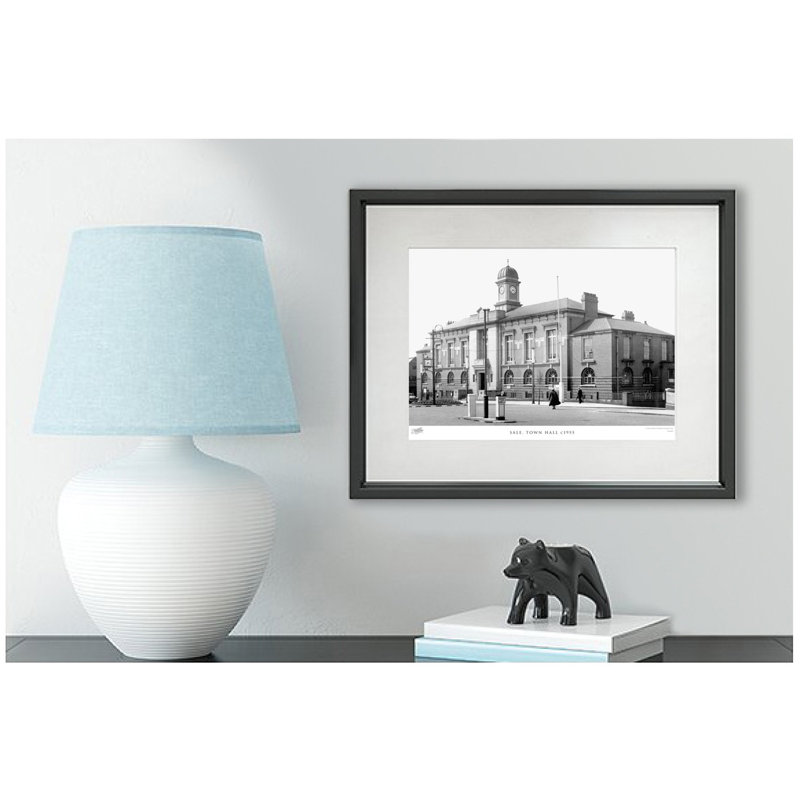 Sale, Town Hall C1955 by Francis Frith - Single Picture Frame Print, 60cm H x 80cm W x 2.3cm D
