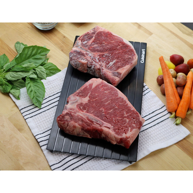 Sleek Rectangular Aluminum BBQ Defrosting Tray