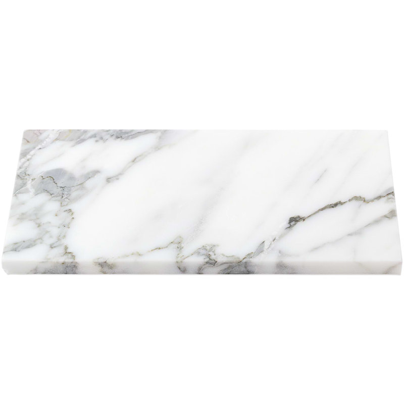 Calacatta 4x8 Polished Marble Subway Tile