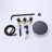 cox Round Rain Shower Combo Set Wall-Mounted Bathroom Shower System with 10-Inch Rain Showerhead-90562811