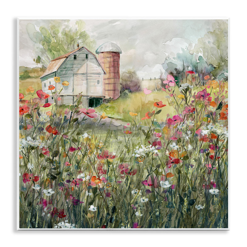 «Vibrant Meadow & Barn» par Carol Robinson