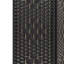 Paravent 6 panneaux pliable, paravent 5,6 pi, cloison en fibre Black Wave, pour salon, chambre à coucher, paravent double côté bureau