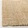 Garette Natural Fiber Jute Pile Jute Solid Color Rug in Natural