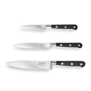Sabatier Professional Sabatier 3 Piece High Carbon Stainless Steel Assorted Knife Set