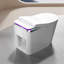 Toilette intelligente avec couvercle et siège ouverts