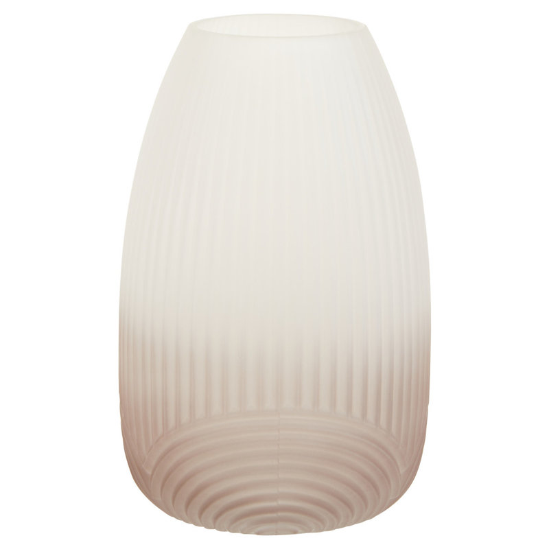 Azenet Handmade Glass Table Vase, 25cm H x 15cm W x 15cm D