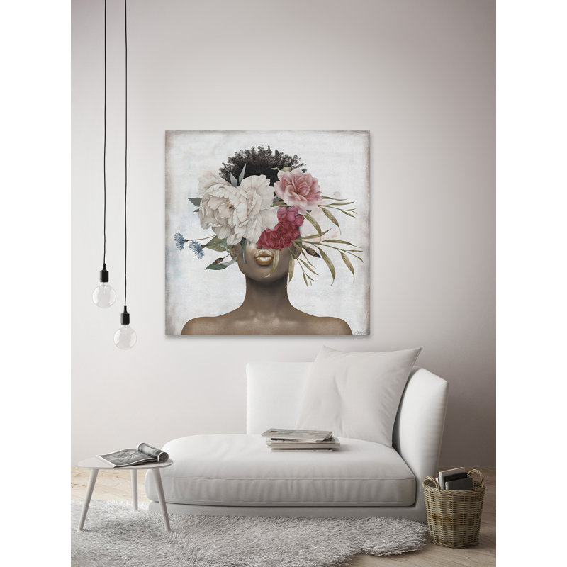 «Just Kiss Me» par Marmont Hill - impression sur toile tendue, H 18 po x l 18 po x P 1,5 po