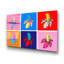 Superbe peinture murale en verre trempé 27,6 po x 39,4 po | 100% verre trempé, épaisseur: 0,16 pouce | Décoration élégante pour le salon ou le bureau, durable et facile à nettoyer, idée de cadeau parfaite
