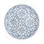 10 assiettes plates bleues Strawberry Street