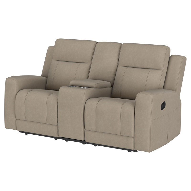 Causeuse inclinable Peshawa, Brun