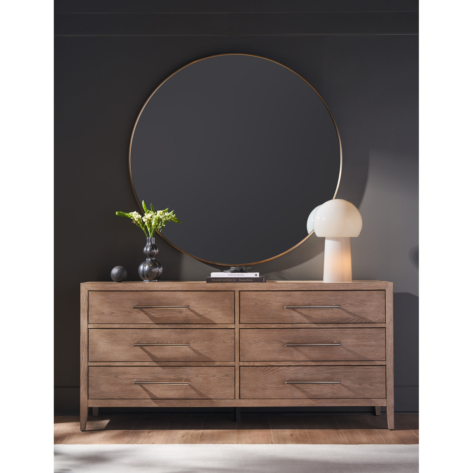 Hugh 6 - Drawer Double Dresser