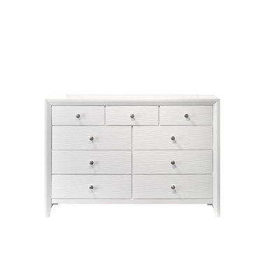 Commode moderne 1 tiroir 9 pièces