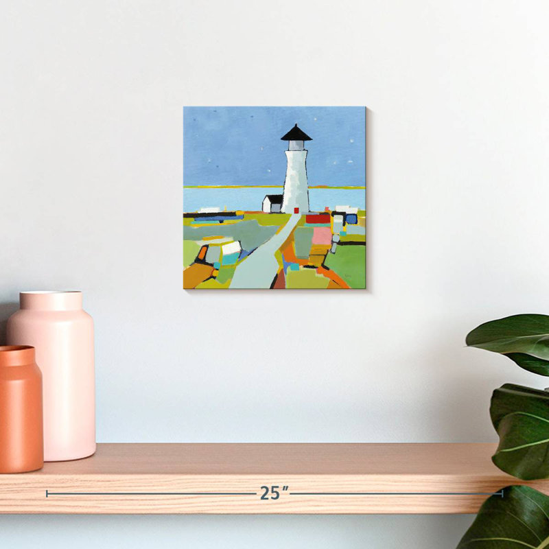 Aletra Way To The Lighthouse, 10" H x 10" W