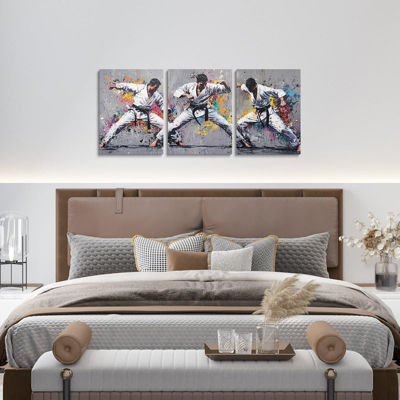 3 Piece Wrapped Canvas Print