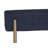 Joden Upholstered Counter Stool with Metal Frame - Blue-99277850