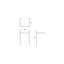 Memoirs® Console Table Legs for K-2239 Memoirs® Sink-807917109