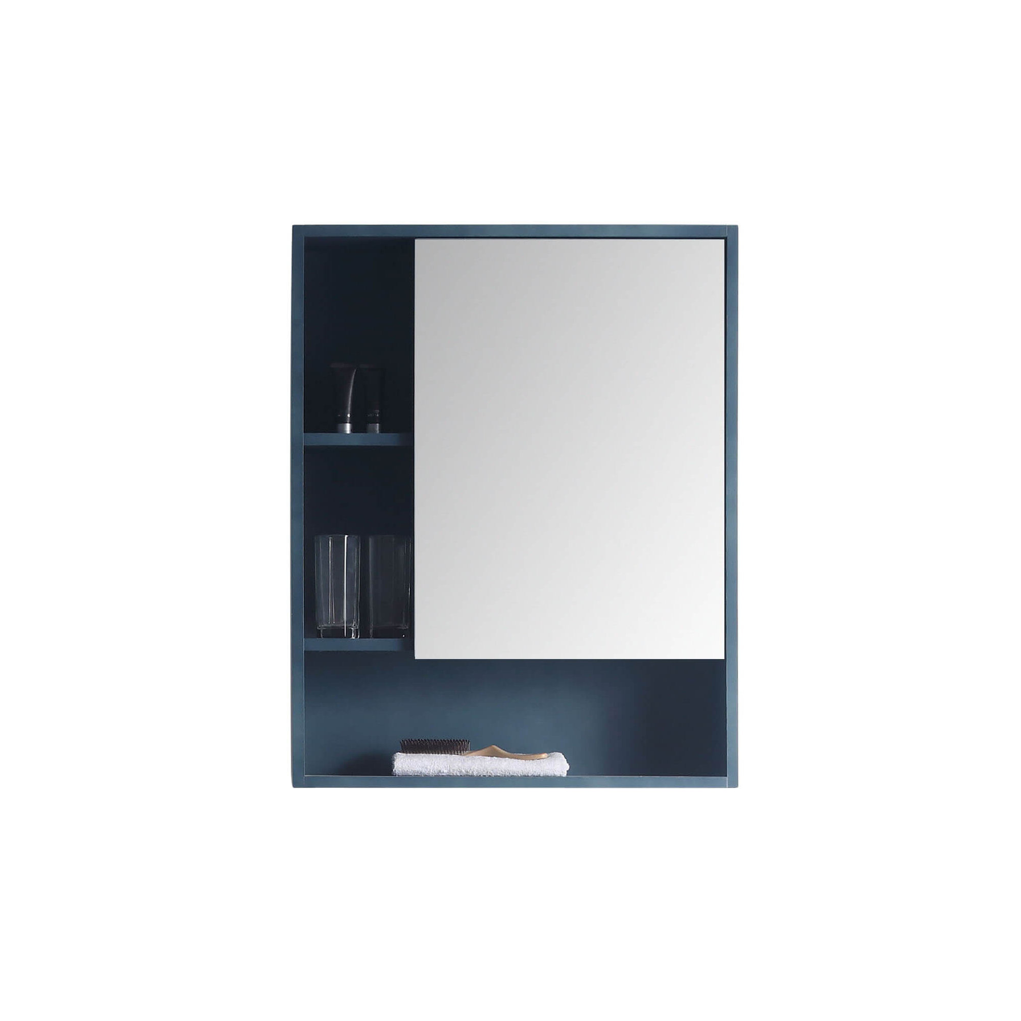 Jensen Surface Medicine Cabinet, Blue, Right