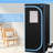 Full Size Detox Tent - Improve Blood Running 2M Power Cable Length Blue Binding For Home Therapy 150F Maximum Temperature 12.5 Inch Carton Width Black