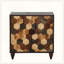 Buffet 30,31 "avec motif en nid d'abeille, armoire d'appoint moderne-1652610480