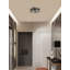 Plafonnier encastré carré noir 2 lumières Jean-Philippe-1229564126