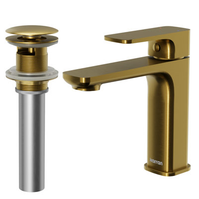 Venda Single-handle Bathroom Faucet with Drain Assembly