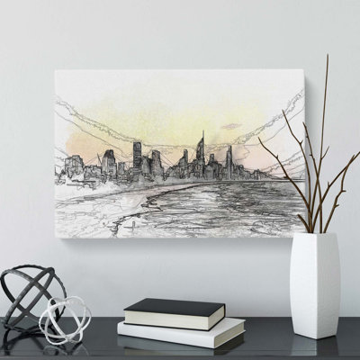 Australia's Gold Coast - No Frame Print on Canvas