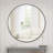 Adrihanna Round Wall Mirror With Frame,-793865697-793865696