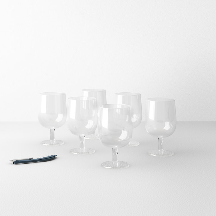 AllModern Gaige 16 oz. Plastic Goblet Set & Reviews