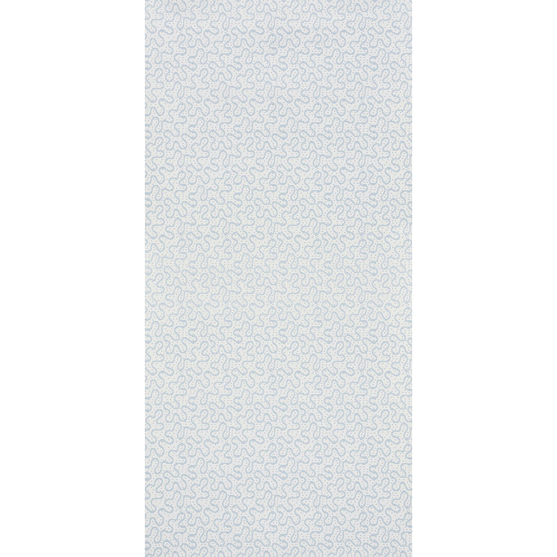 Schumacher x Celerie Kemble Meander Wallpaper, Slumber Blue