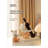 Kajaun Tabletop Wine Bottle Rack Orange
