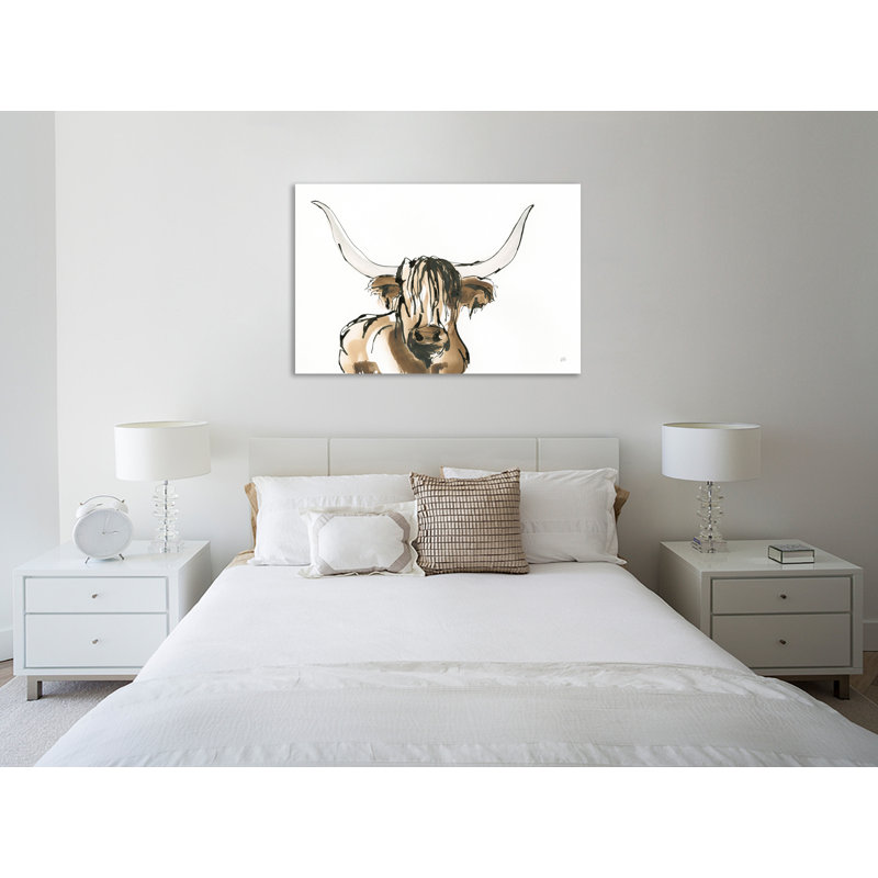 "Highlander II", toile tendue par Chris Paschke, H 48 po x l 48 po x P 1,5 po