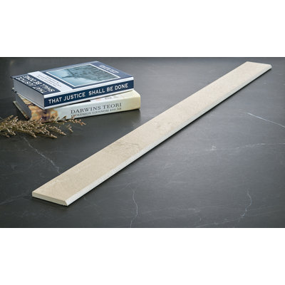 Burton Stone 35.25'' L x 3'' W Porcelain Bullnose Tile Trim
