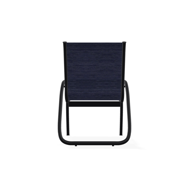 Fauteuil de patio Gardenella, Noir texturé, Collectionnez l'indigo