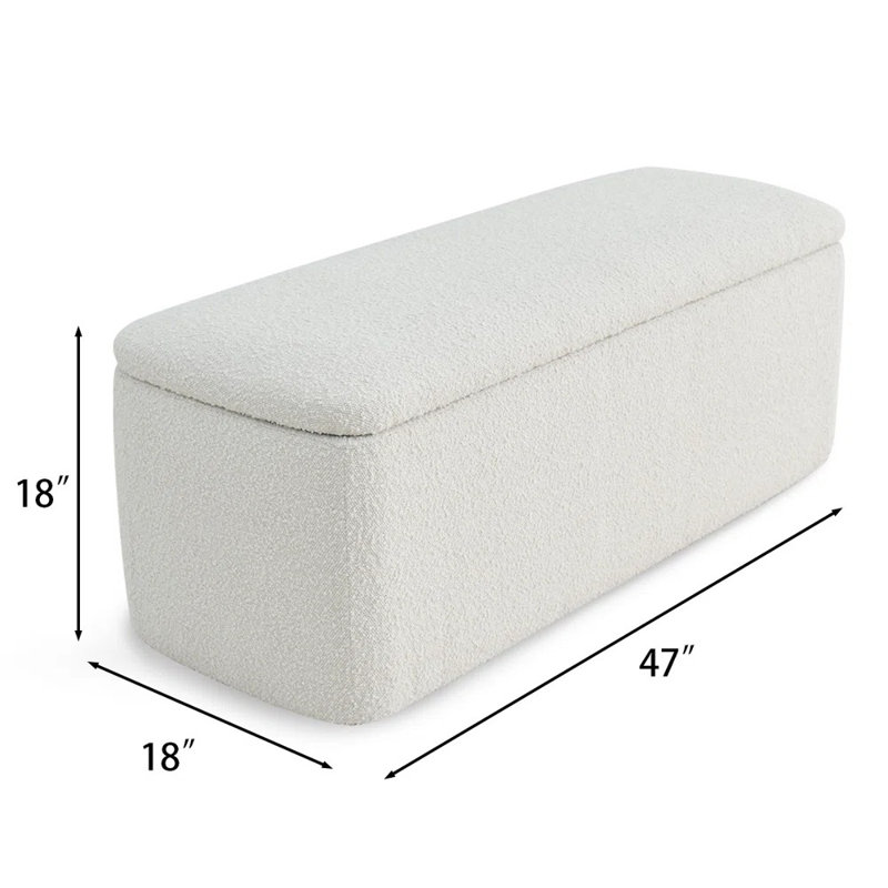 Banc de rangement Boucle