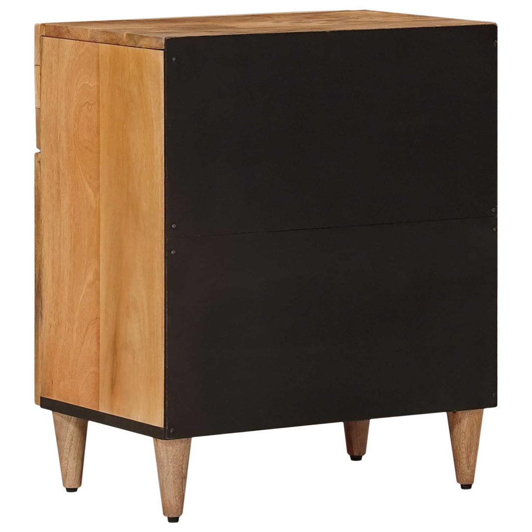 50cm W Solid Wood Bedside Table